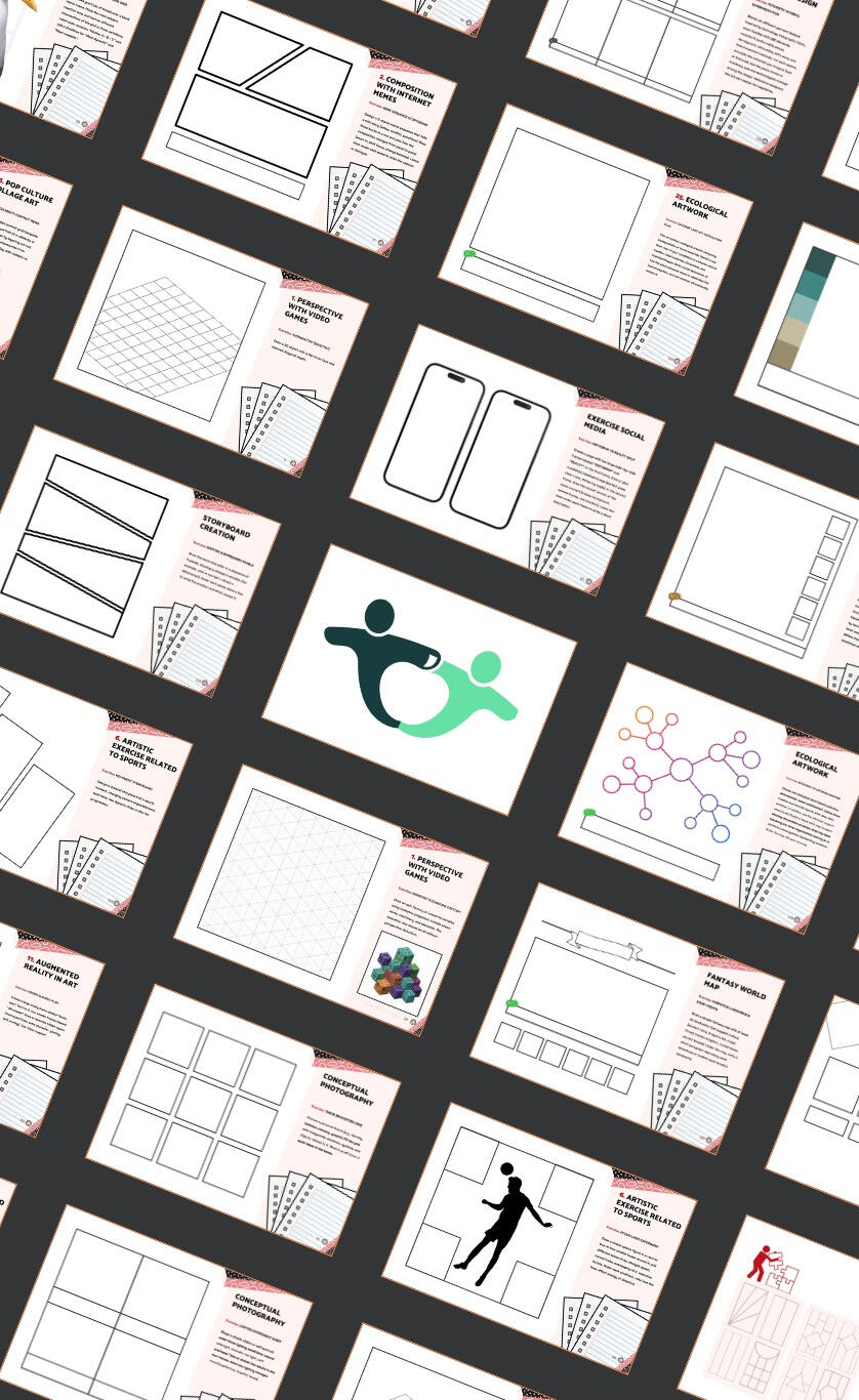 Price chart for Mini-Packs art courses, designed for teachers and schools on teachers pay teachers TPT store.